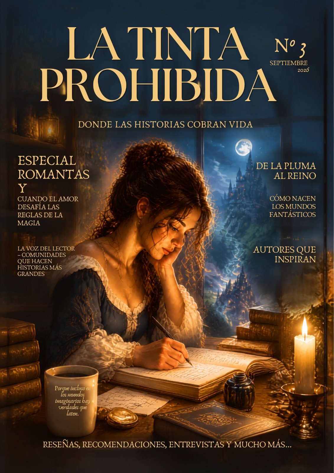 Ya está aquí: La Tinta Prohibida, número 3
