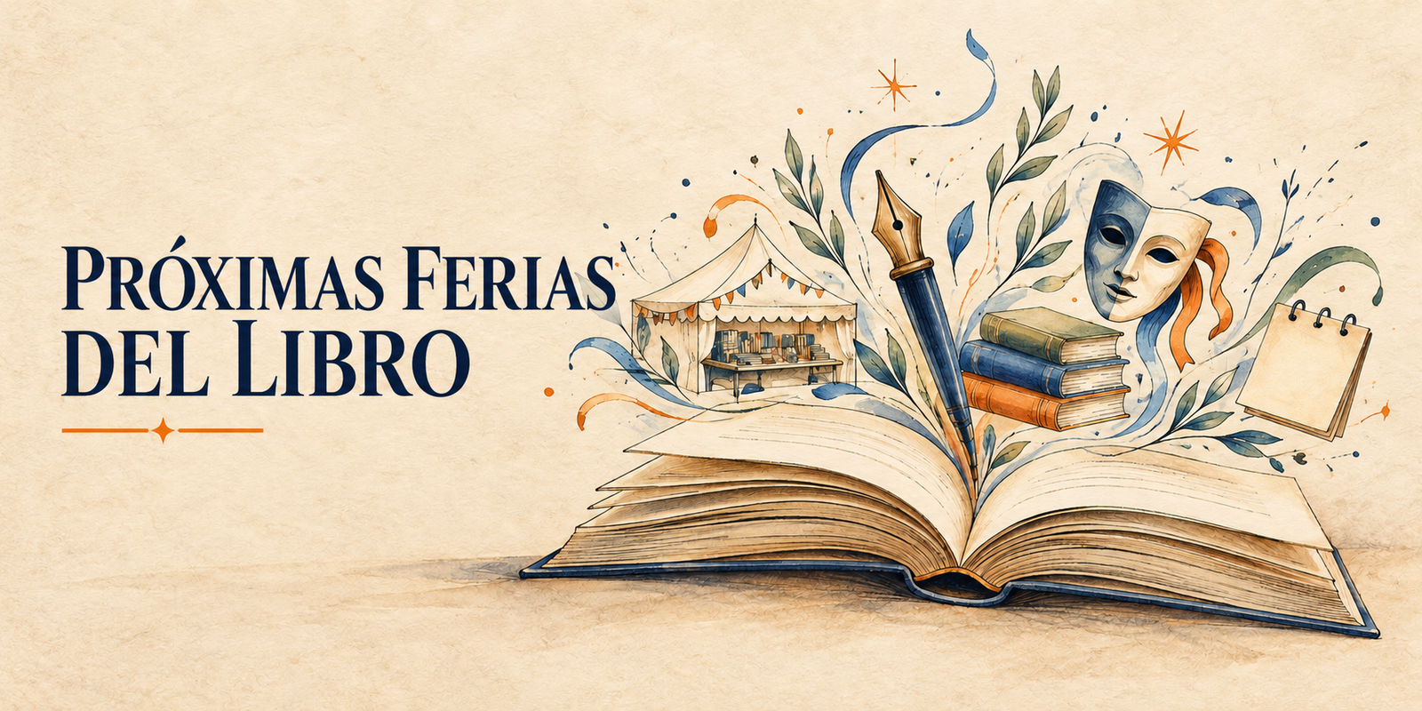 Ferias del libro en octubre en España