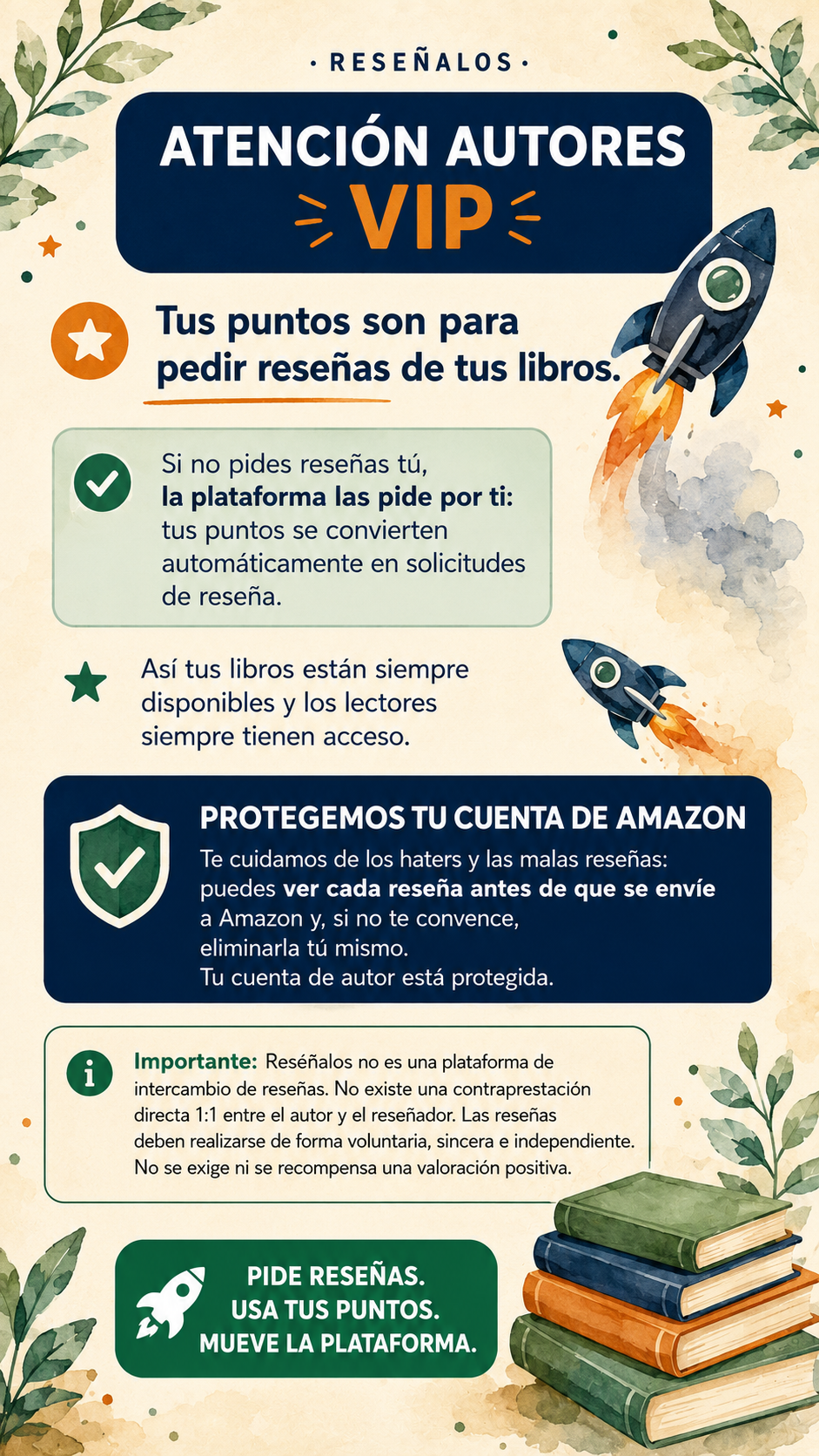 Aviso a los VIP