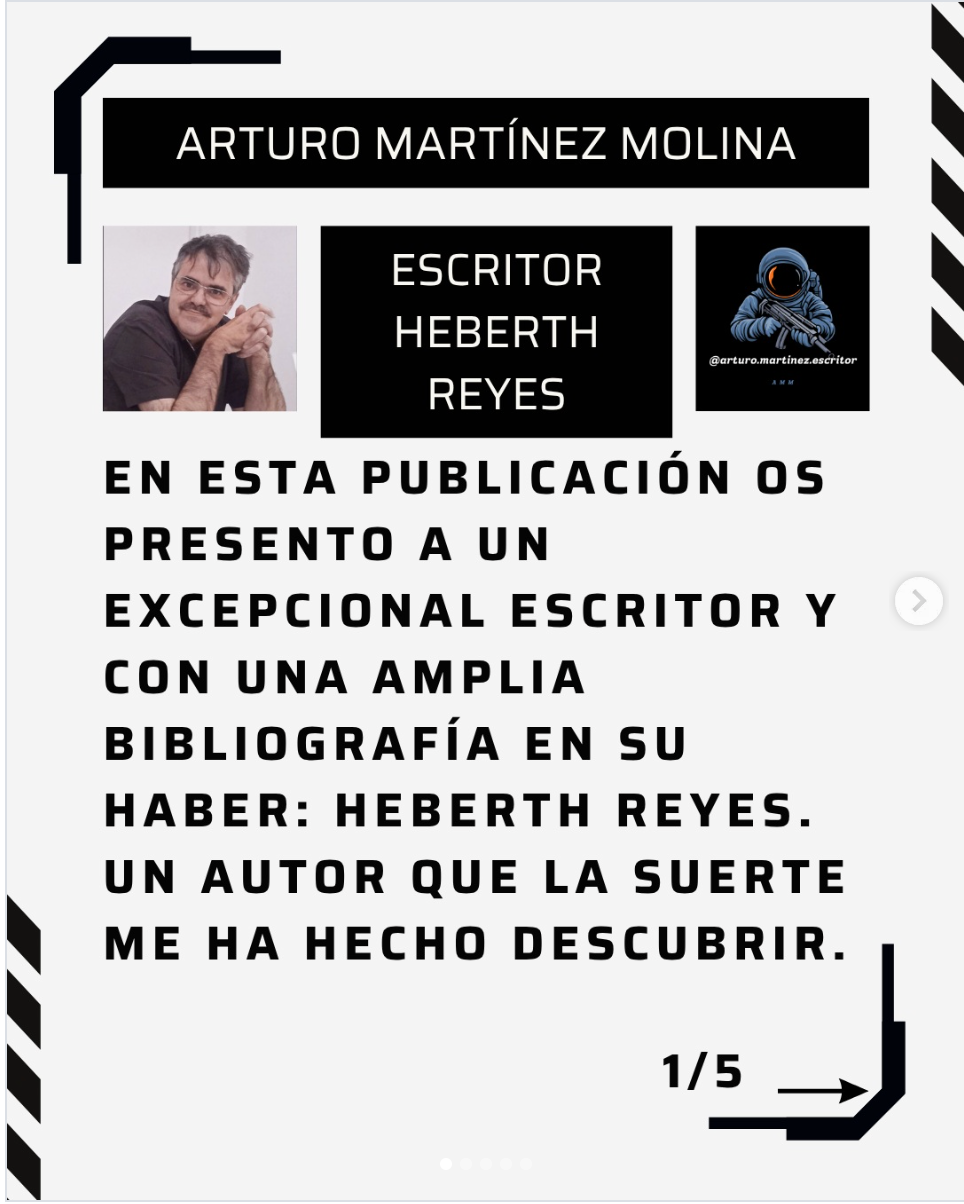 📣 Arturo Martínez Molina recomienda a Heberth Reyes