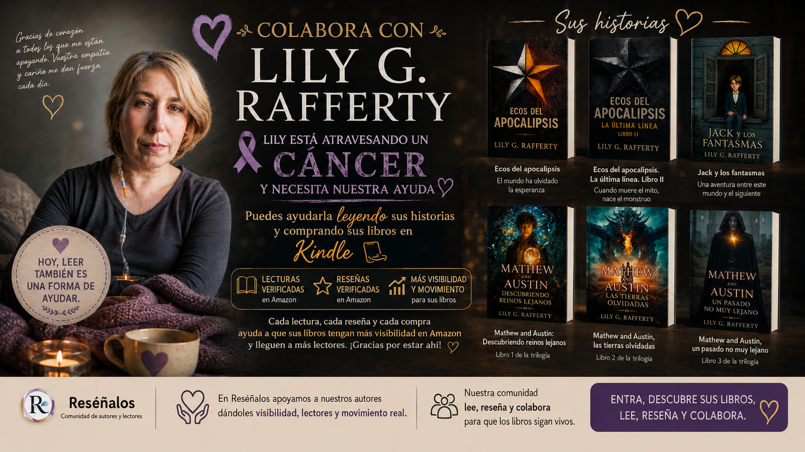 Colabora con Lily G. Rafferty