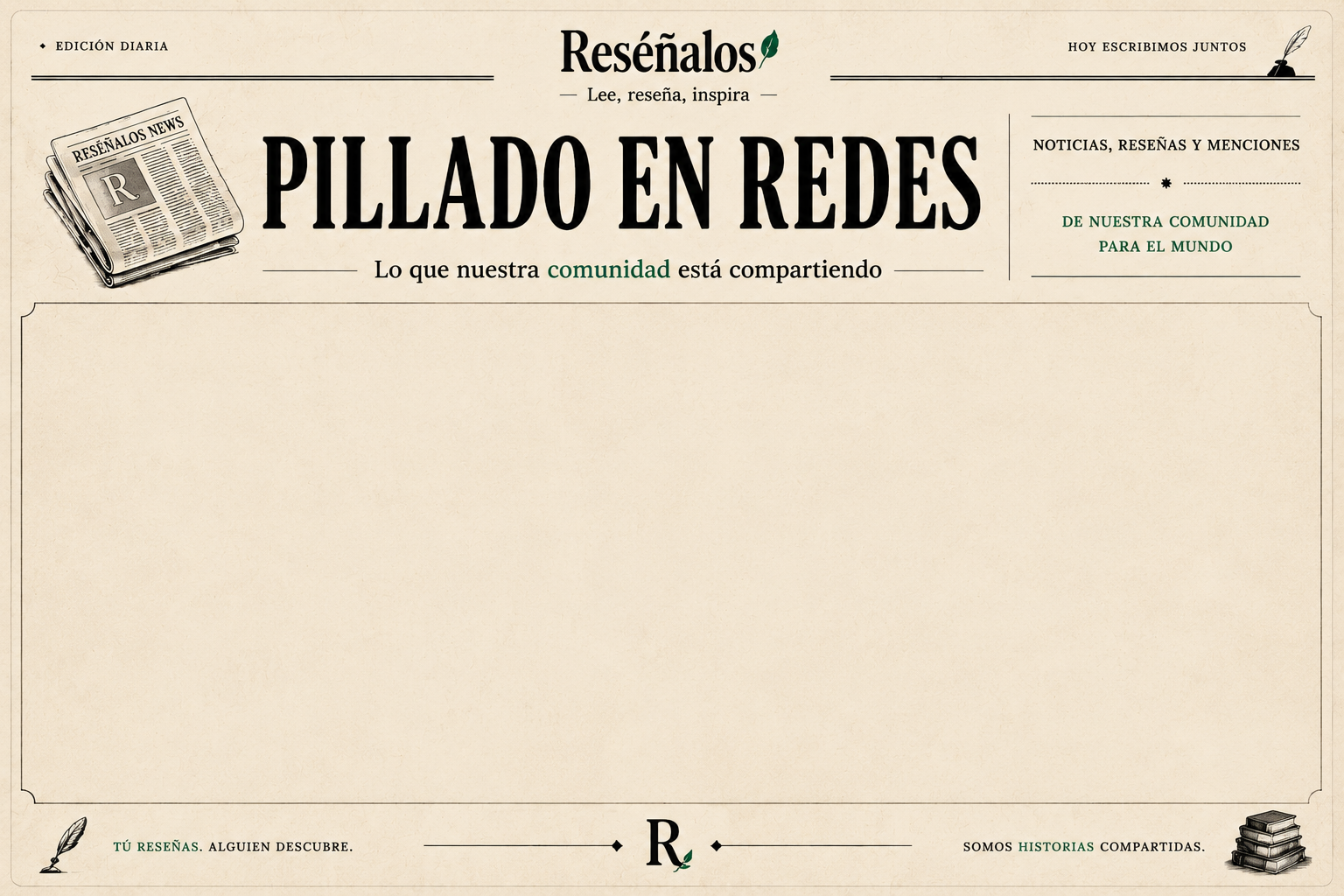 Pillado en redes