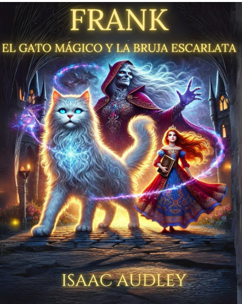 Portada de Frank El Gato Mágico y La Bruja Escarlata