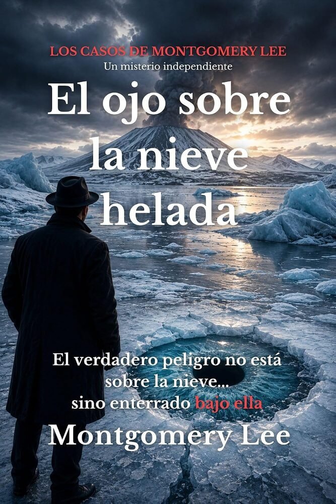 El ojo sobre la nieve helada